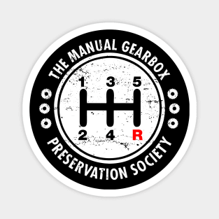 The Manuals Gearbox Preservation Society Magnet